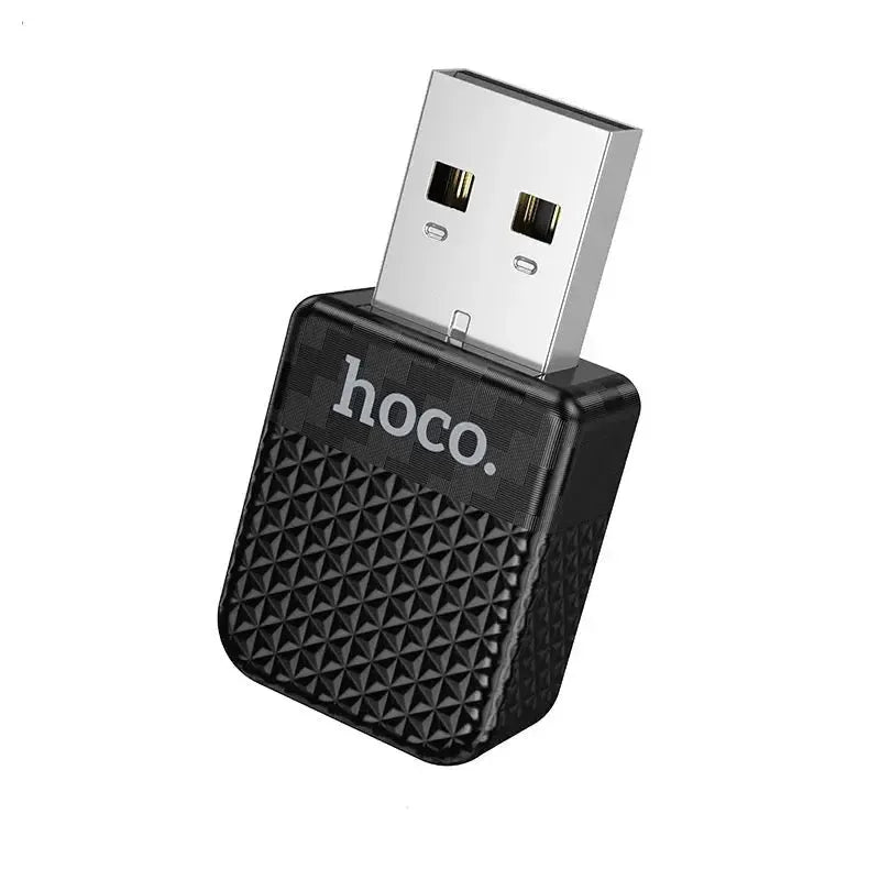 Hoco HU3 Tony Car Wireless Car Play Adaptor With Type-C Adaptor Black