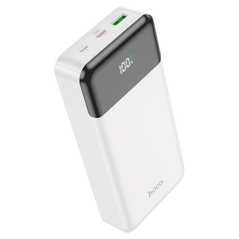 Hoco J102A Smart Slim PD20W / QC3.0 Power Bank 20000mAh White