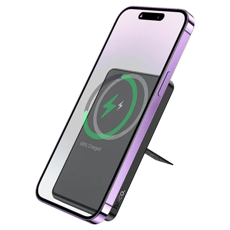 Hoco J125 Power PD20W Magnetic Magsafe Fast Charging Power Bank 5000mAh White