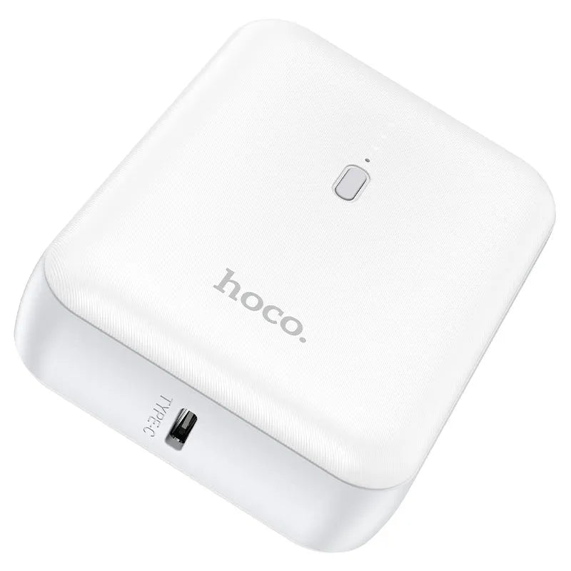 Hoco J96 Strider LED Indicator Mini Power Bank 5000 mAh White