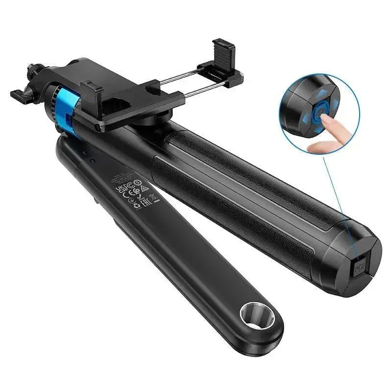 Hoco K22 Handy Aluminum Alloy Anti-Shake Live Broadcast Holder Black