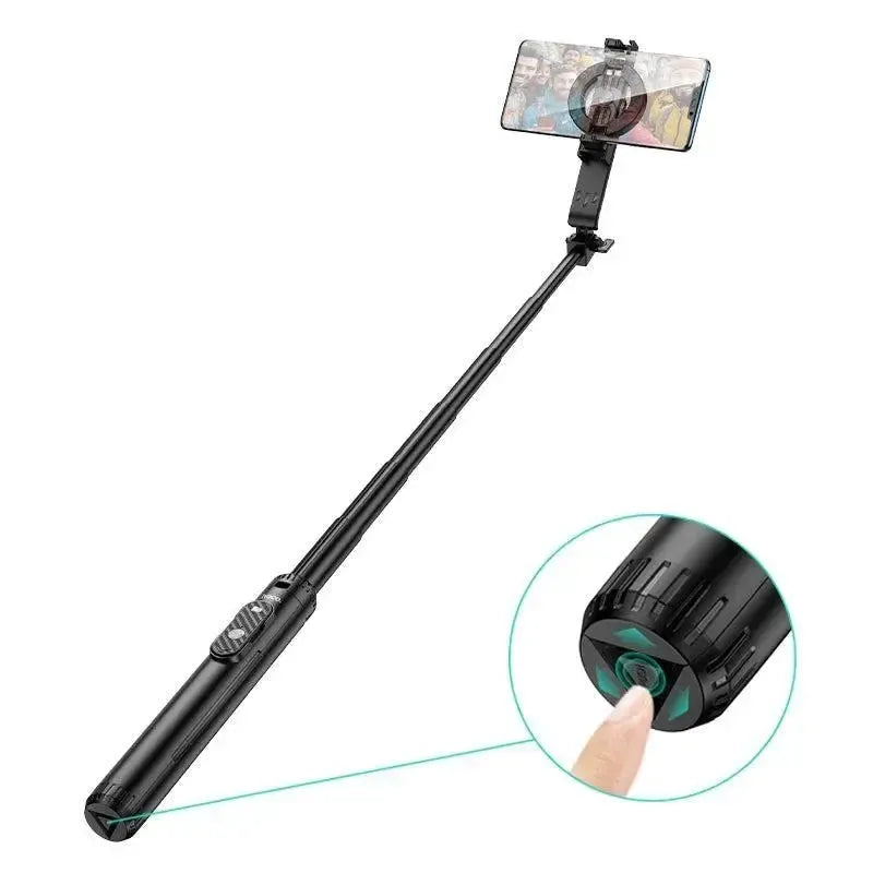 Hoco K25 Sherkhan 4 Feet Magnetic Aluminum Alloy Anti Shake Live Broadcast Holder Black