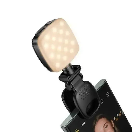Hoco K28 Beauty 9 Level Rotatable Fill Light Black