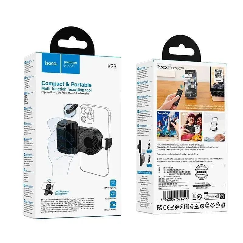 Hoco K33 Oleada Portable Multi-Function Recording Holder