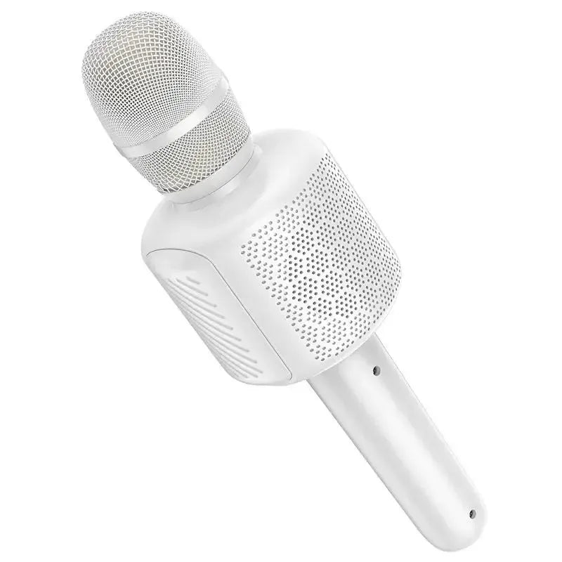 Hoco L24 Shine Bluetooth Karaoke Microphone White