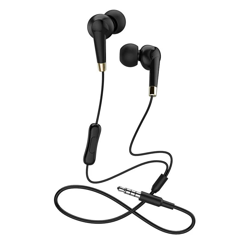 Hoco M58 Amazing Universal Earphone with Mic Black