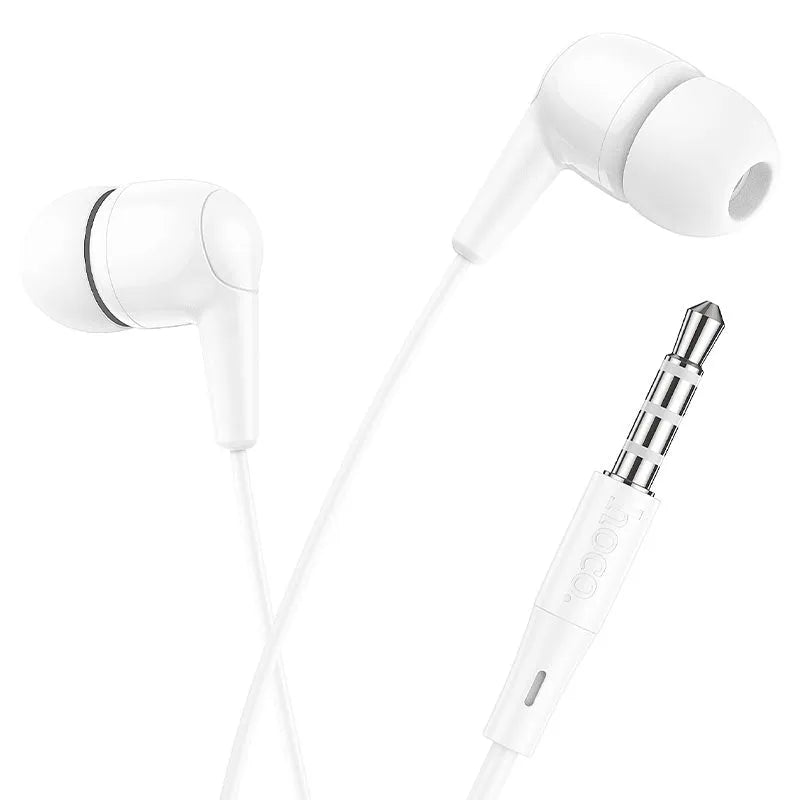 Hoco M97 Stereo Bass Universal Premium Headphones White
