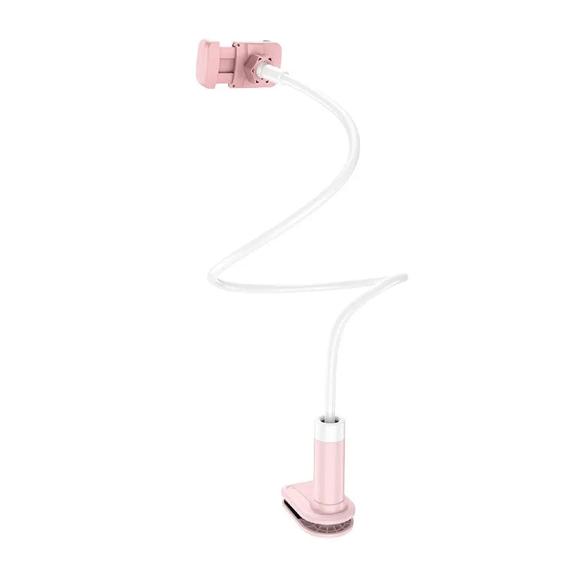 Hoco PH23 Balu Lazy Phone Holder Pink White