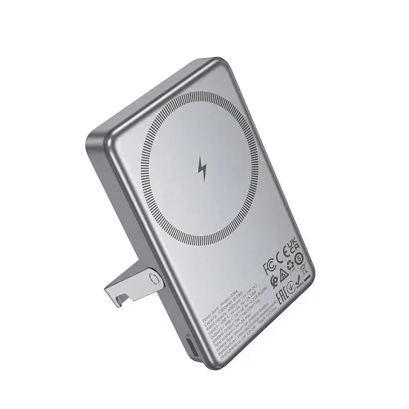 Hoco Q36A Sunlight PD20W Magsafe With Phone Holder Power Bank 10000mAh Grey