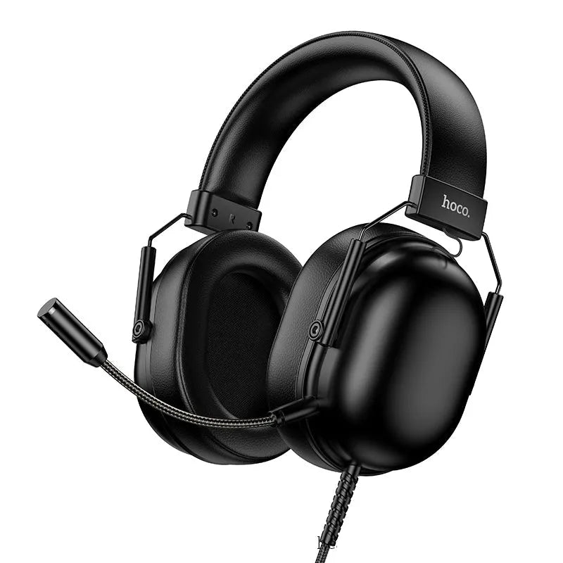Hoco W113 Dynamic USB7.1 Channel Gaming Headphones Black