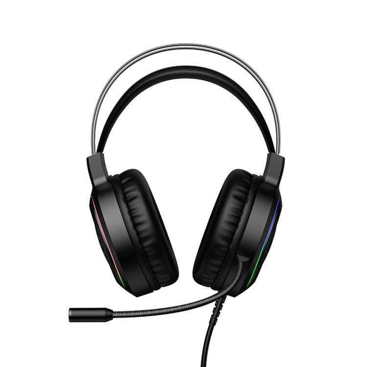 Hoco W117 Battle USB / AUX 3.5mm Gaming Headphones Black