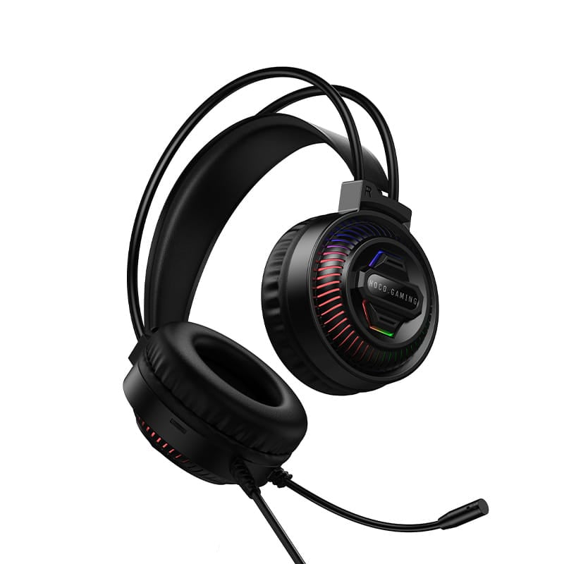 Hoco W118 Extreme USB / 3.5 Gaming Headphones Black