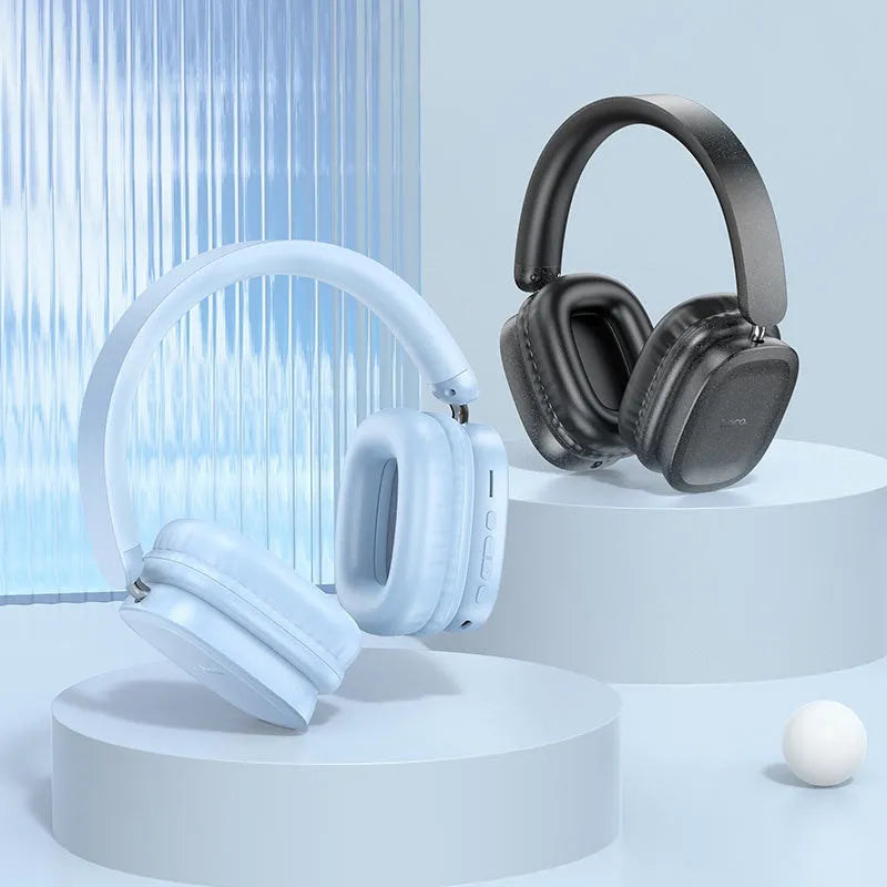Hoco W51 Delightful 46Hour BT Wireless Headphones Blue