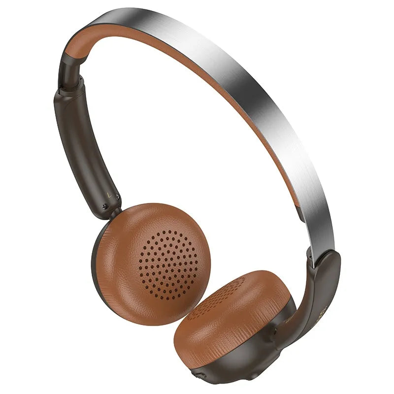 Hoco W62 Verso Retro BT 30H Headphones Brown