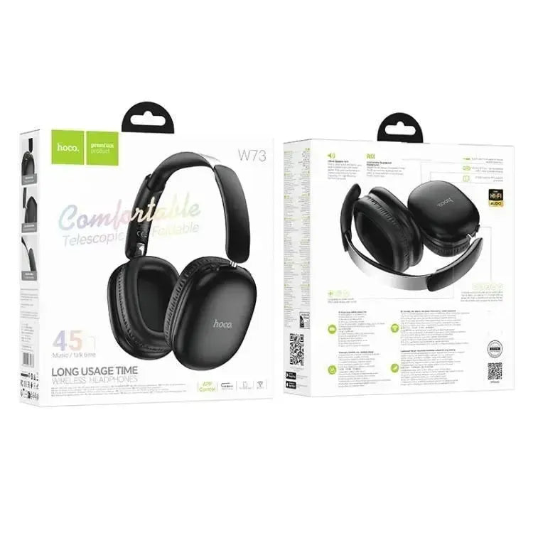 Hoco W73 Graceful BT High Base Headphones App Black
