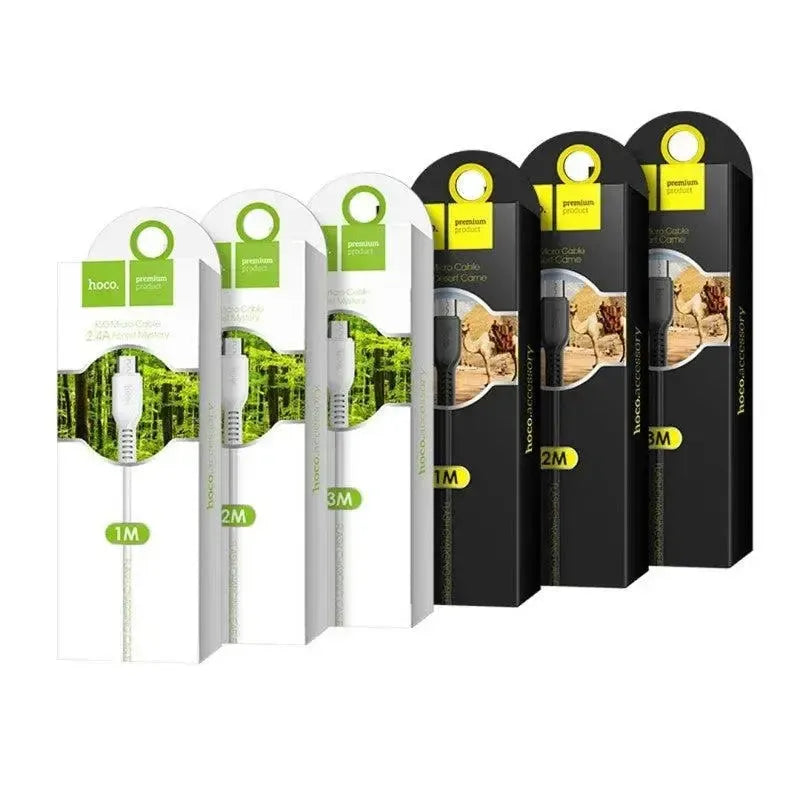 Hoco X20 Flash Micro Charging Cable 3M Black