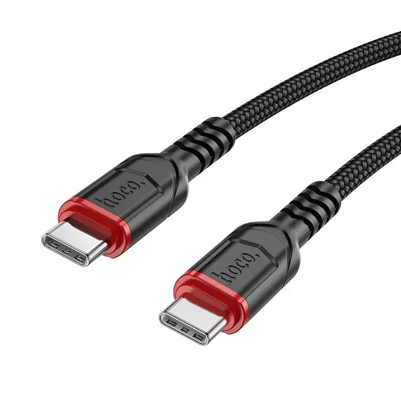 Hoco X59 Victory 60W Type-C To Type-C Charging Cable 3M Black
