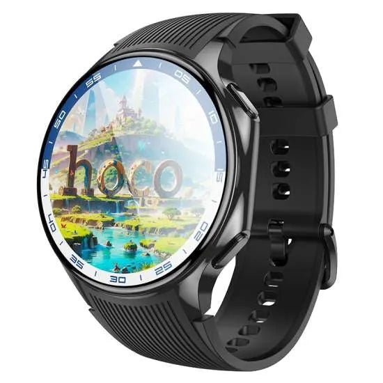 Hoco Y24 AMOLED Smart AMOLED IP67 Sports Watch Call Version Black
