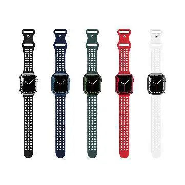 Hoco iWatch WA08 Flexible series honeycomb silicone strap(38/40/41mm) Red