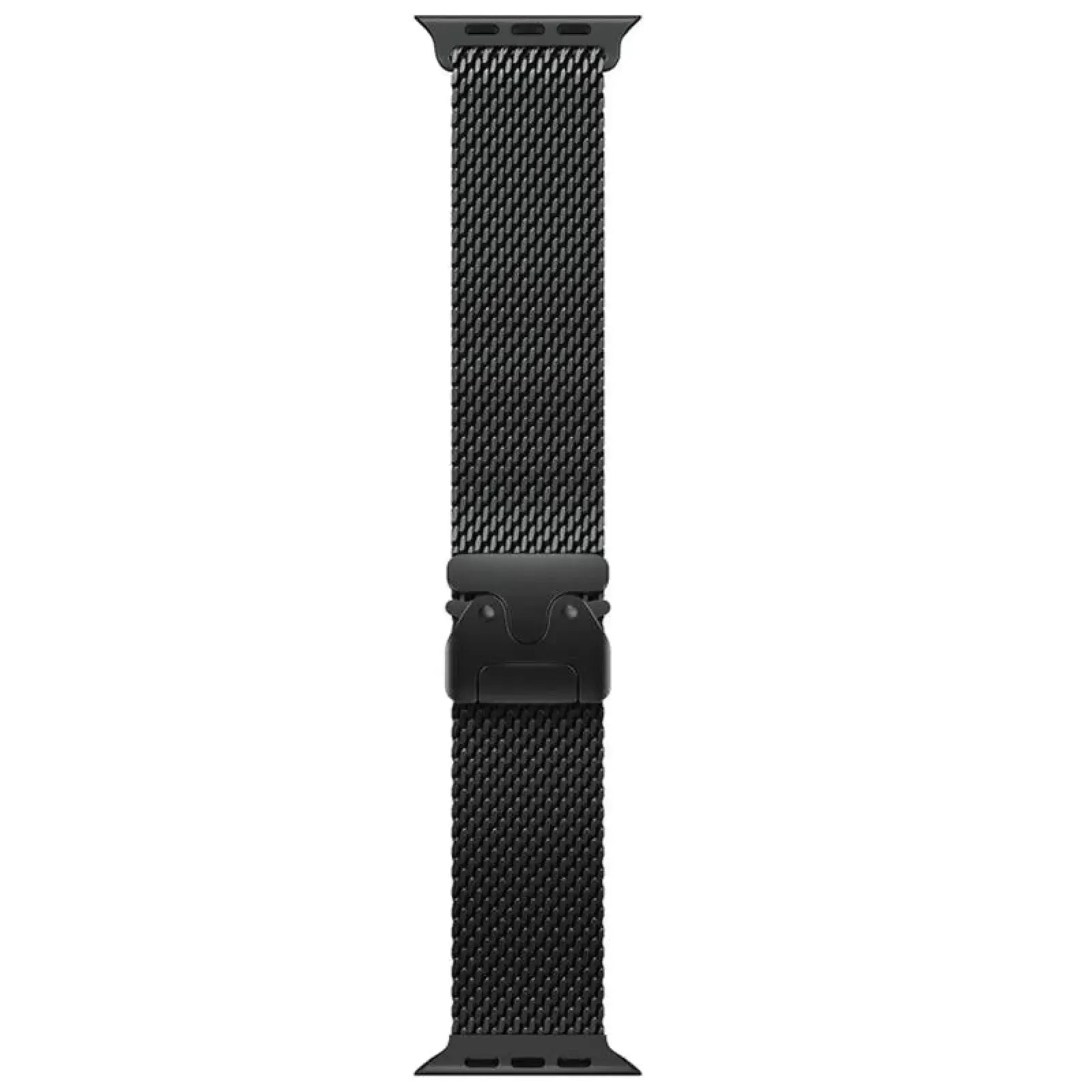 Hoco iWatch WA33 Original Series Umbrella Buckle Milanese Steel Strap 44 / 45 / 46 / 49mm Black