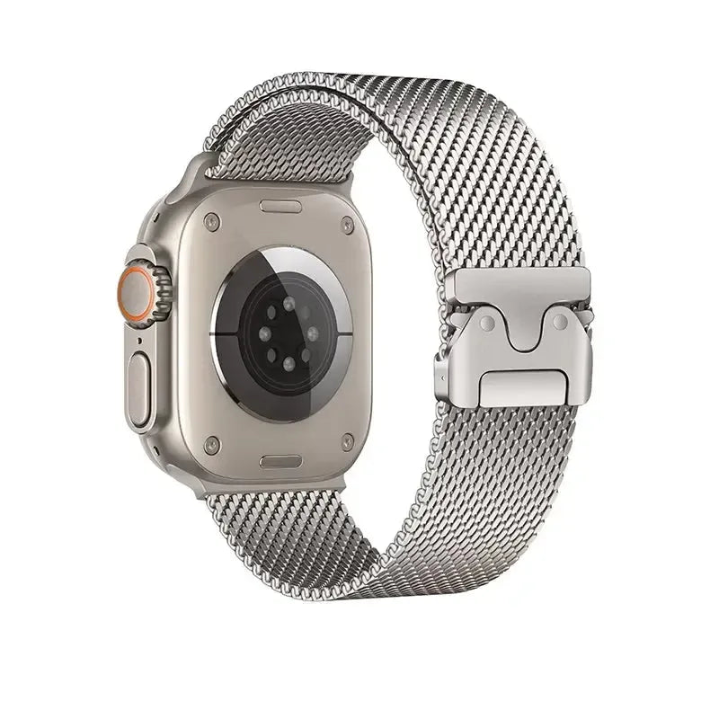 Hoco iWatch WA33 Original Series Umbrella Buckle Milanese Steel Strap 44 / 45 / 46 / 49mm Original Colour
