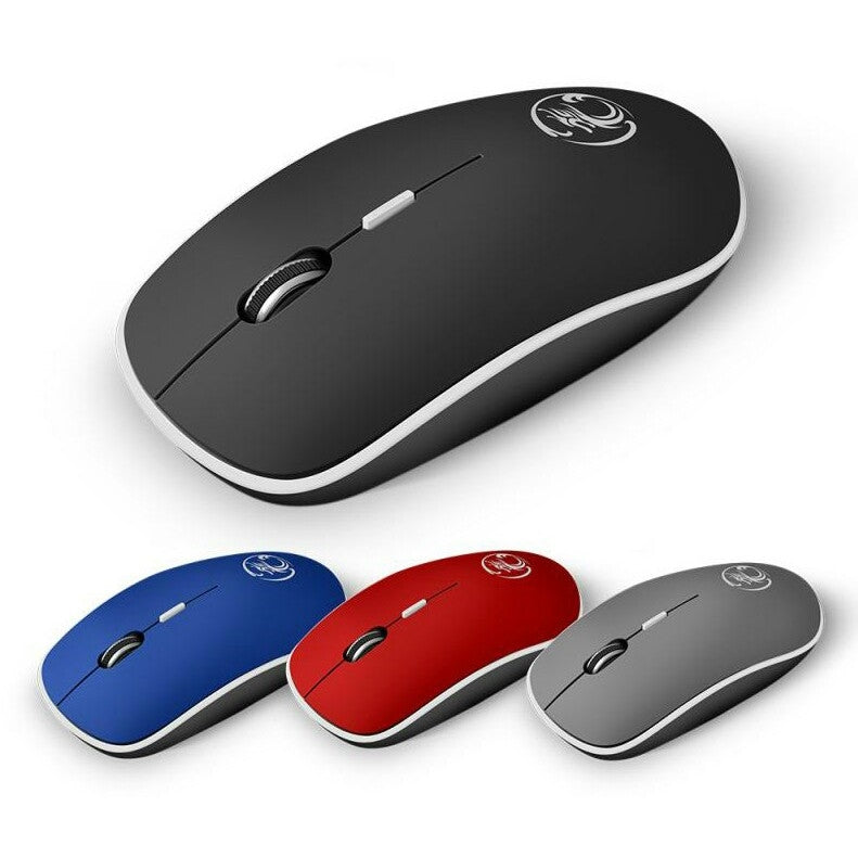 iMICE G-1600 Plus 2.4g Silent Slim Wireless Mouse Grey