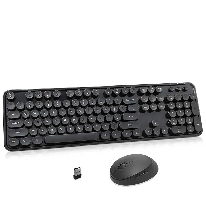 IMICE AN-500 Wireless Business Keyboard And Mouse Set Black