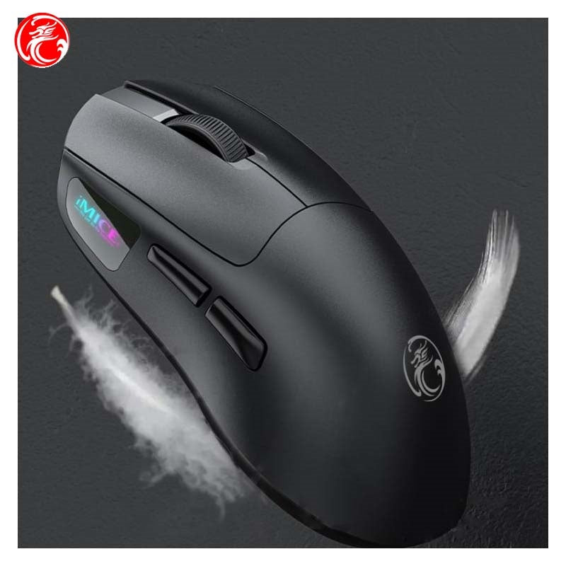 IMICE G900 Rechargeable 3Models BT Wireless & Wired Mouse Black