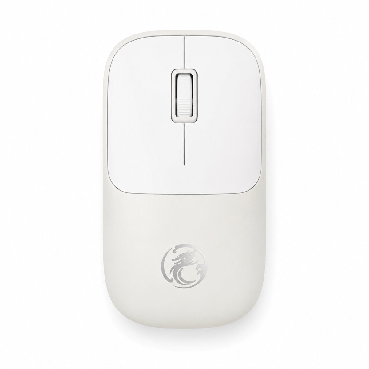 iMICE i2 Dual 2.4GHz Bluetooth Wireless Silent Mouse White