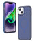 For Apple iPhone 11 Magnetic Magsafe Symmetry Silicone Case Blue