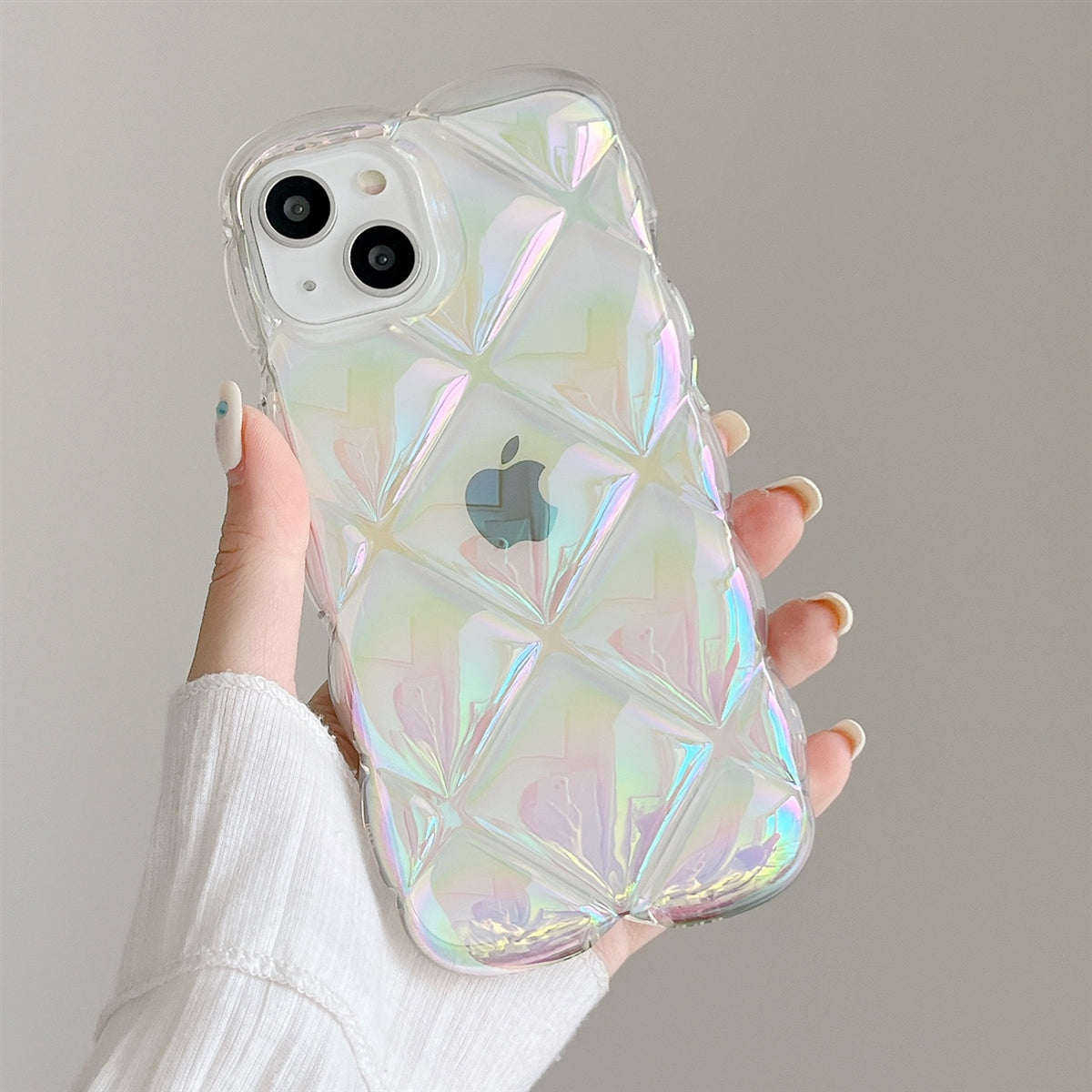 For Apple iPhone 12 Pro Max The Puffer Design Transparent