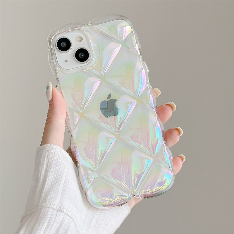 For Apple iPhone 12/12 Pro The Puffer Design Transparent