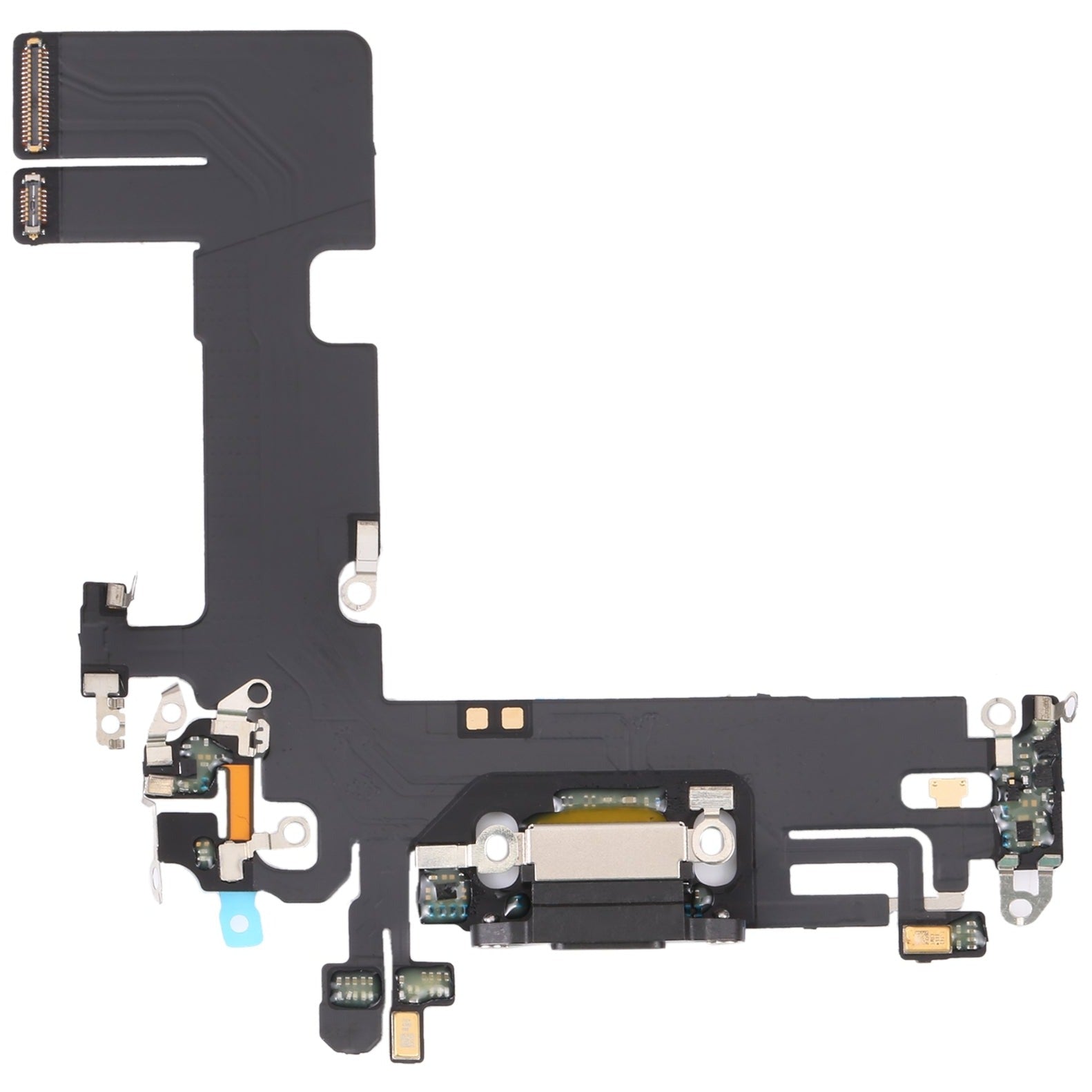 For Apple iPhone 13 Charging Port Flex Cable Replacement - Black-www.firsthelptech.ie