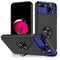 For Apple iPhone 11 Autofocus Slide Camera Cover Ring Case Blue & Black