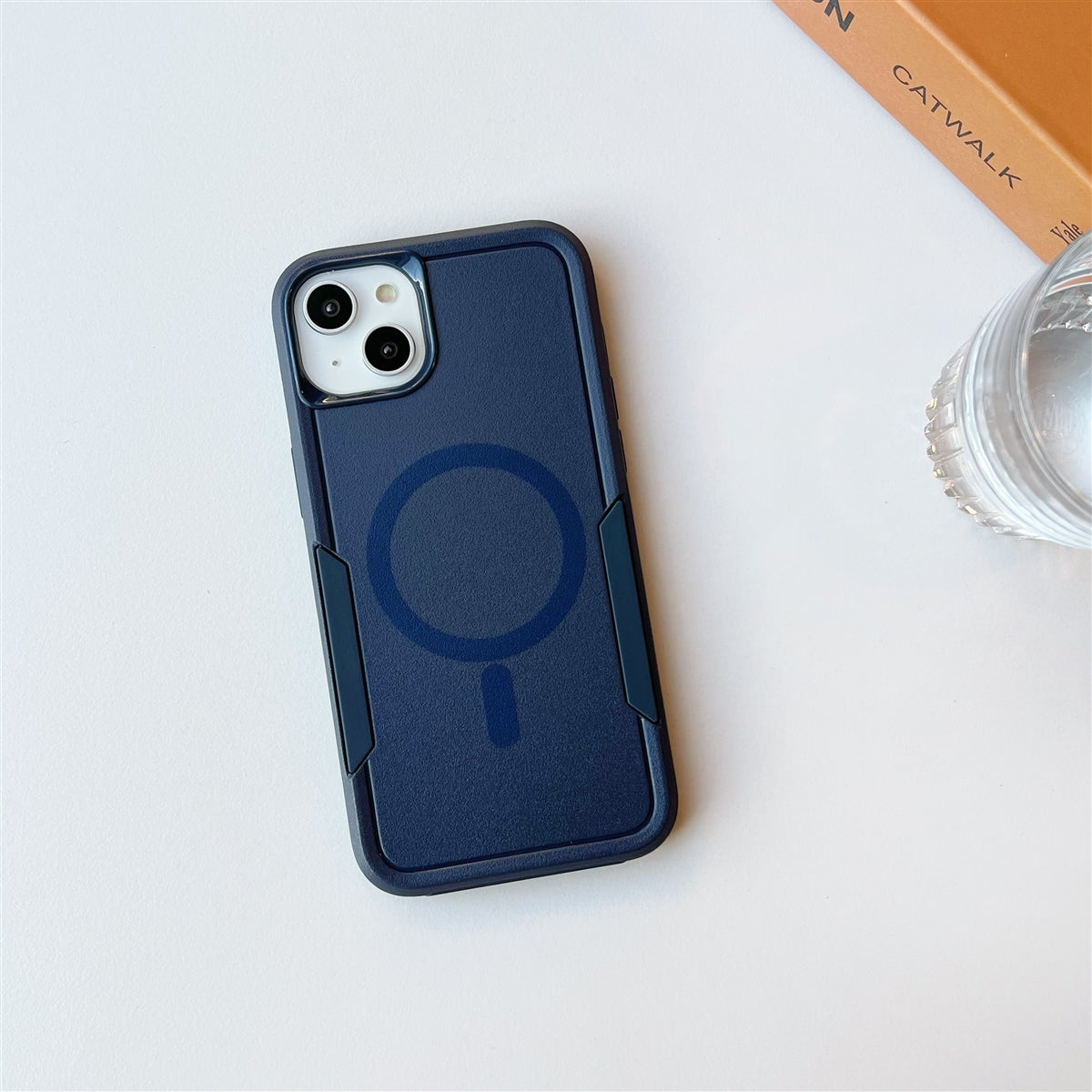 For Apple iPhone 13 / 14 Magsafe Symmetry Exploiter Case Blue