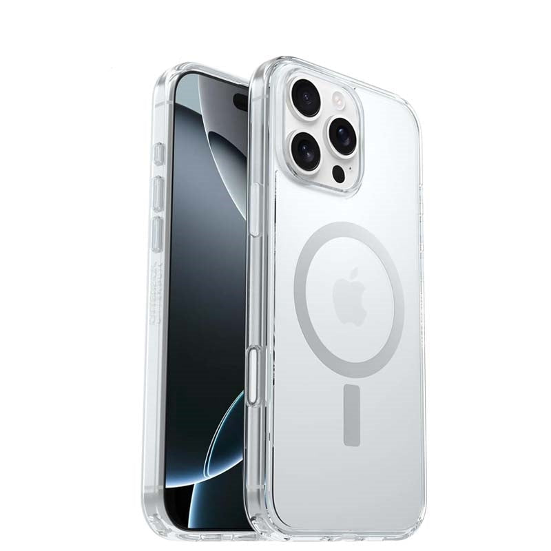 For Apple iPhone 16 Pro Max Magsafe Terminator Axis Case Transparent