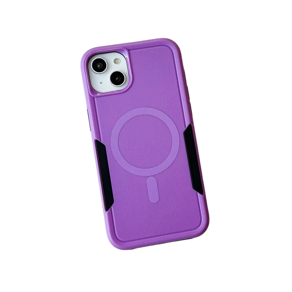For Apple iPhone 16 Pro Max Axis Exploiter Magsafe Case Purple