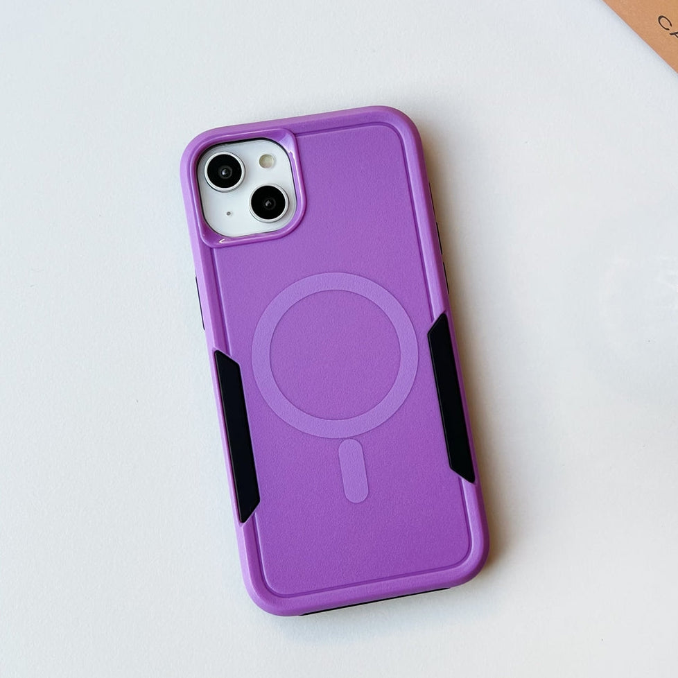 For Apple iPhone 17 Pro Axis Exploiter Magsafe Case Purple