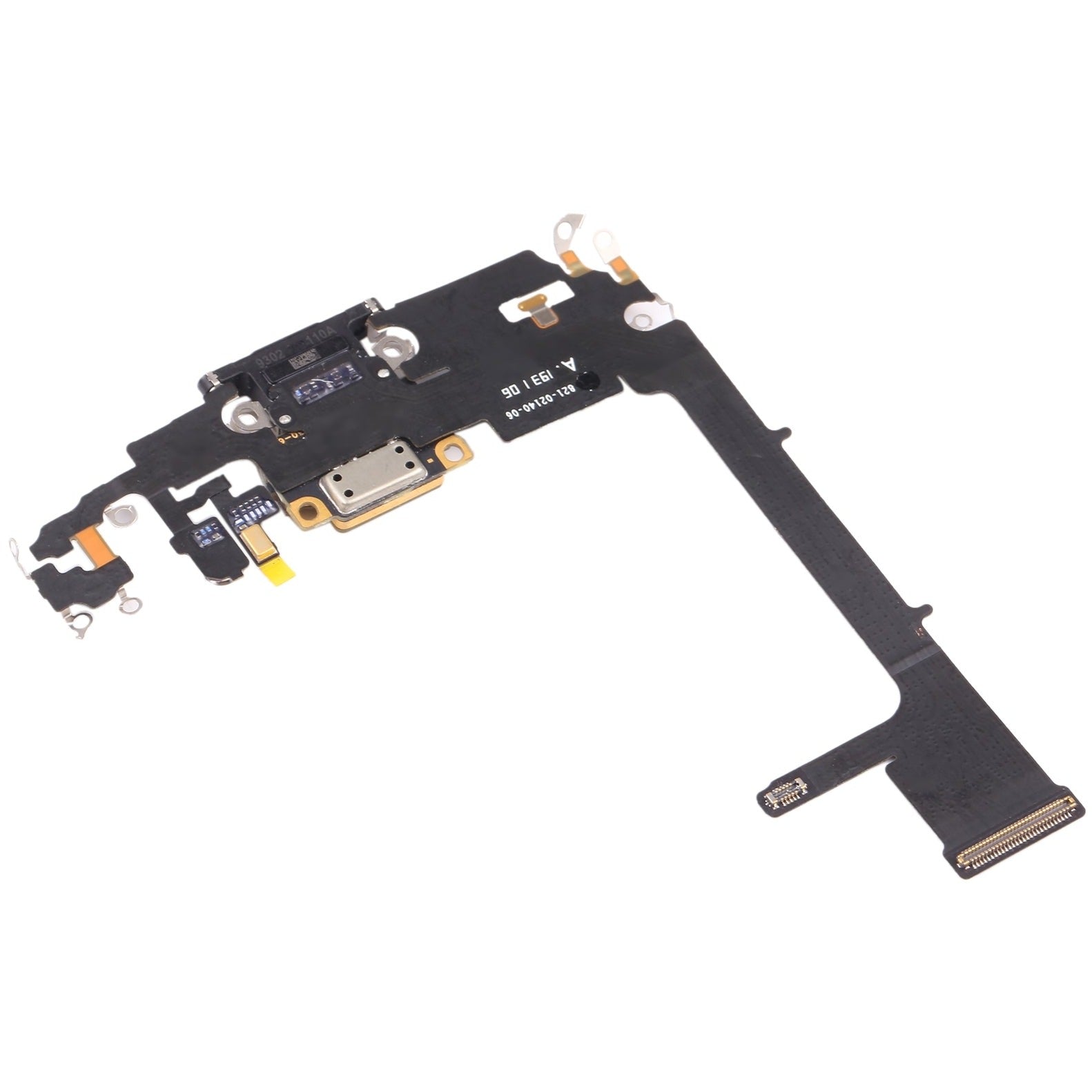 For Apple iPhone 11 Pro Charging Port Flex Cable Replacement - Black-www.firsthelptech.ie