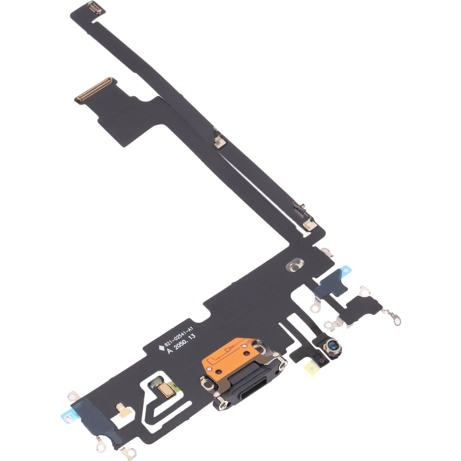 For Apple iPhone 12 Pro Max Charging Port Flex Cable Replacement - Black-www.firsthelptech.ie