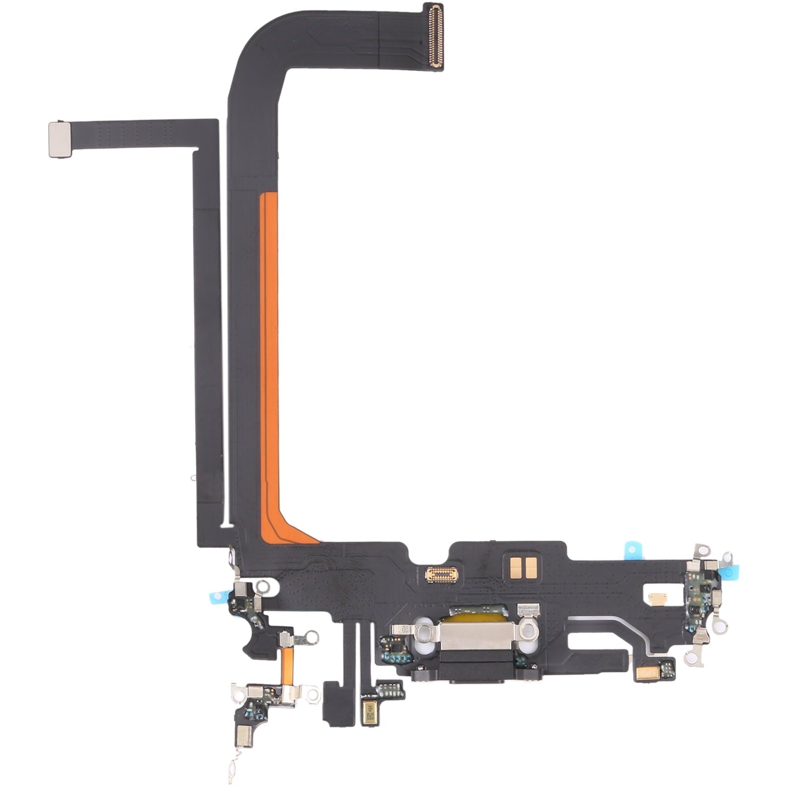 For Apple iPhone 13 Pro Max Charging Port Flex Cable Replacement - Black-www.firsthelptech.ie