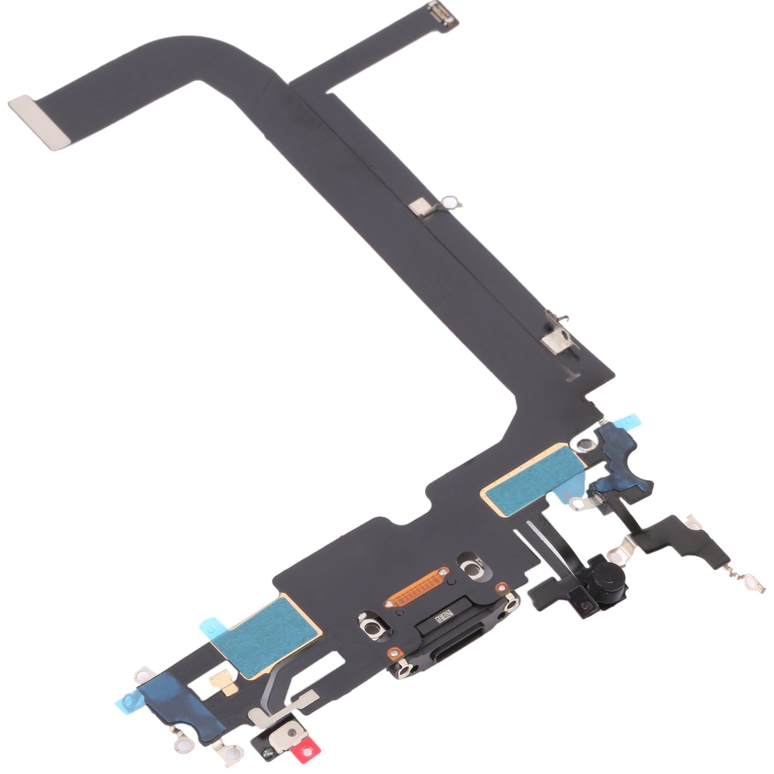 For Apple iPhone 13 Pro Max Charging Port Flex Cable Replacement - Black-www.firsthelptech.ie