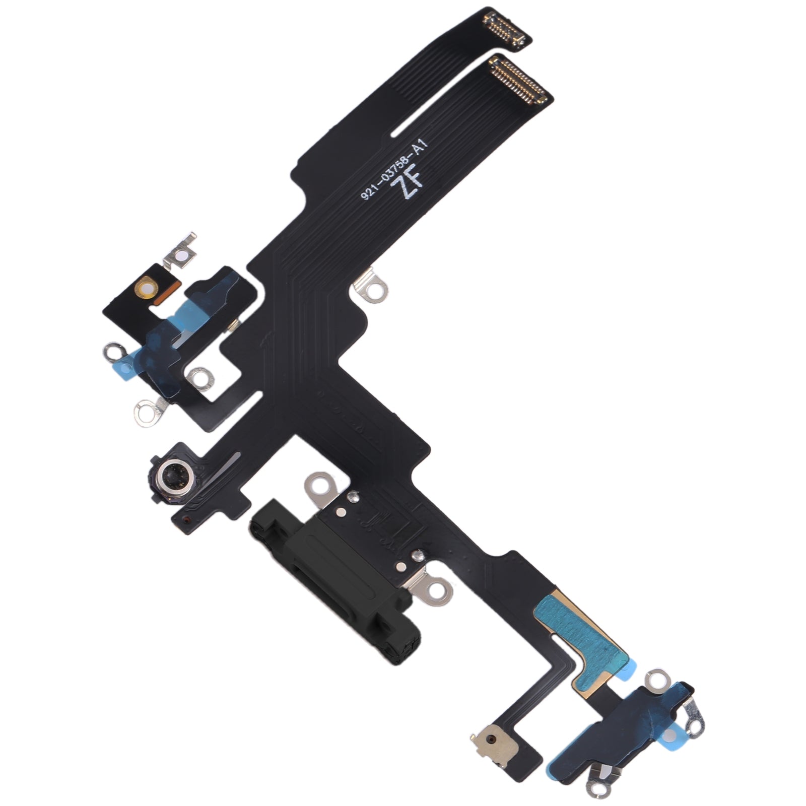 For Apple iPhone 14 Charging Port Flex Cable Replacement - Black-www.firsthelptech.ie