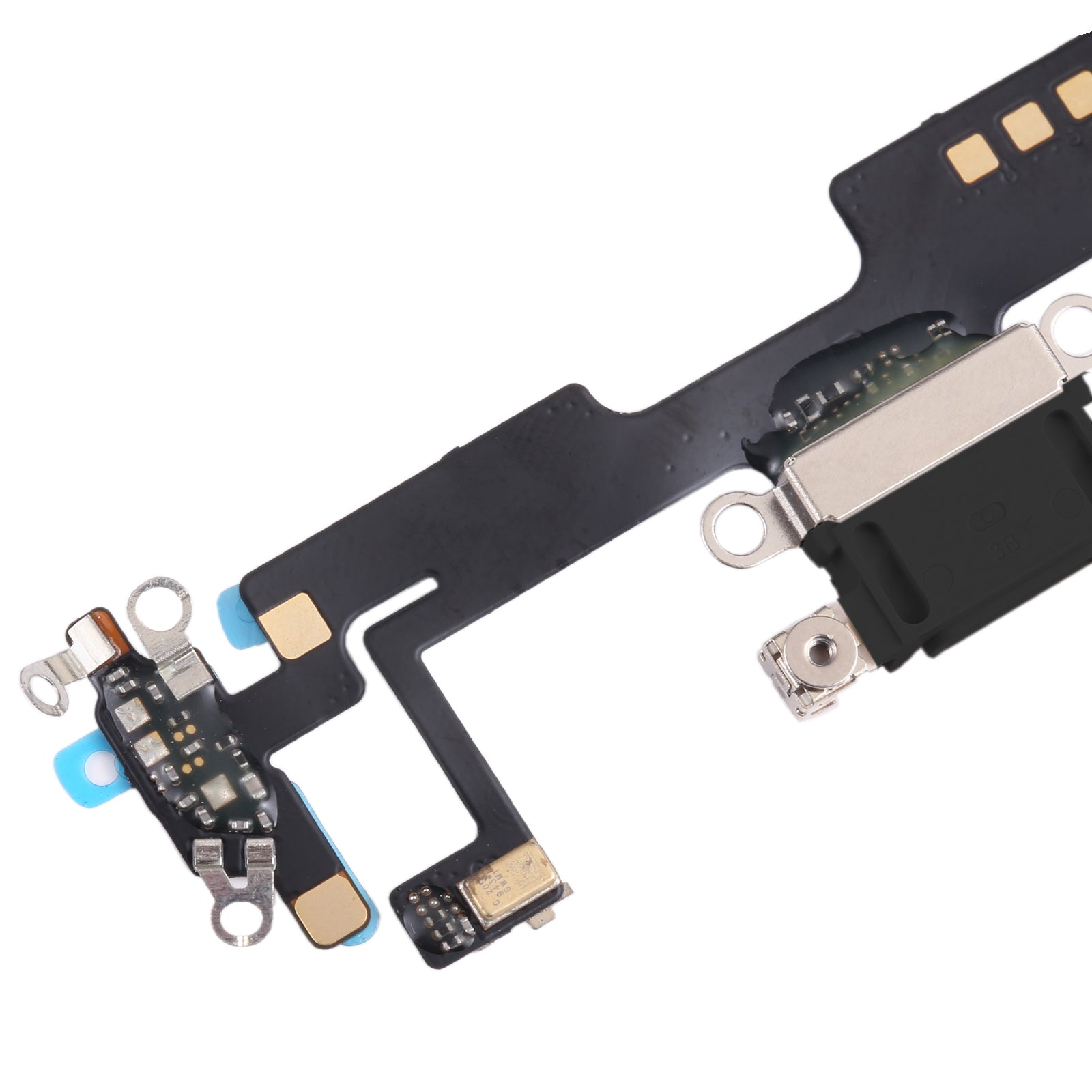 For Apple iPhone 14 Charging Port Flex Cable Replacement - Black-www.firsthelptech.ie