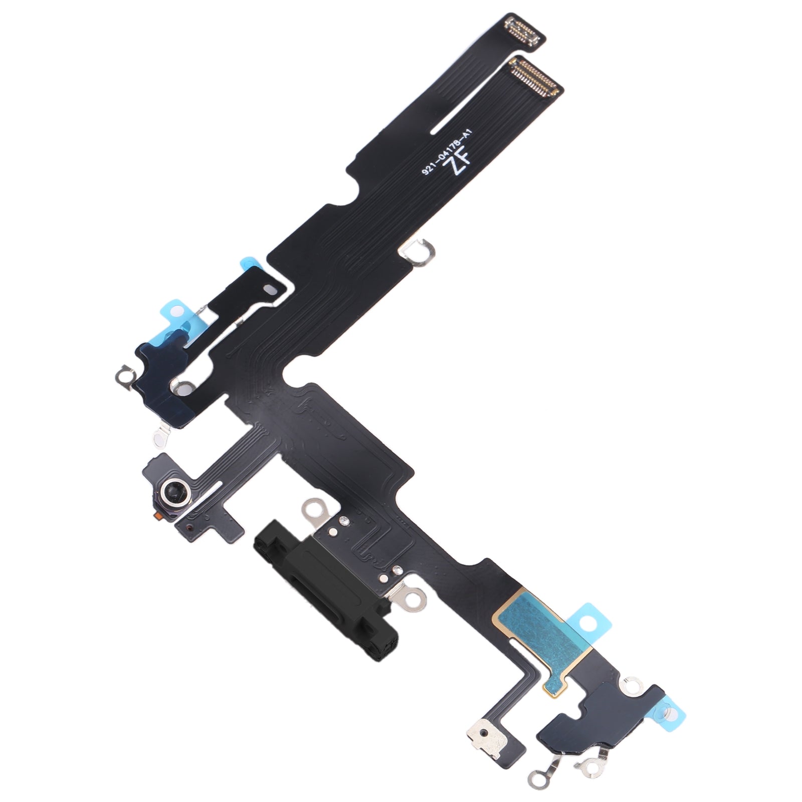 For Apple iPhone 14 Plus Charging Port Flex Cable Replacement - Black-www.firsthelptech.ie