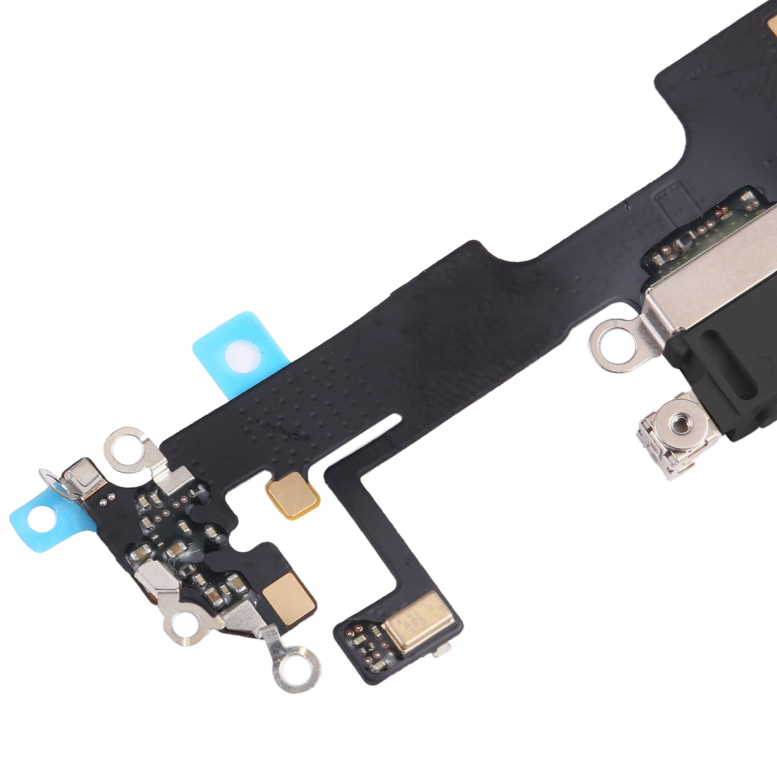 For Apple iPhone 14 Plus Charging Port Flex Cable Replacement - Black-www.firsthelptech.ie