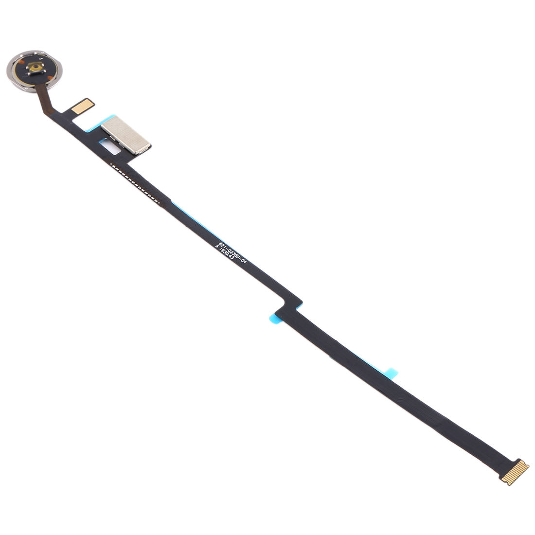 For Apple iPad 10.2 2021 9th Gen Home Button Key Flex Cable Ribbon Black