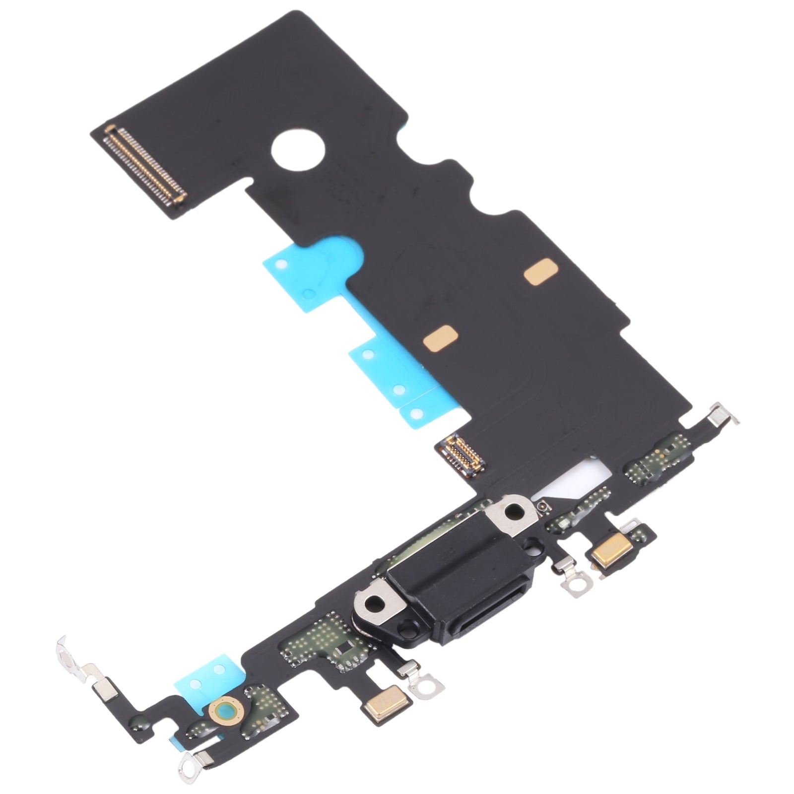 For Apple iPhone SE 3rd 2023 Charging Port Flex Cable Replacement - Black-www.firsthelptech.ie