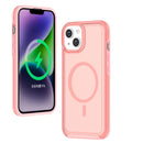 For Apple iPhone 13/14 Magnetic Magsafe Symmetry Silicone Case Pink