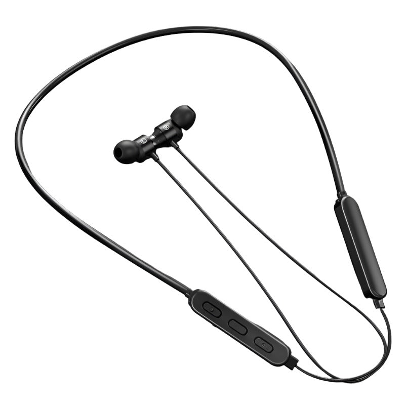 Bluetooth 5.1 Wire Neck-mounted Bluetooth Sports Earphone with Magnetic Function-www.firsthelptech.ie